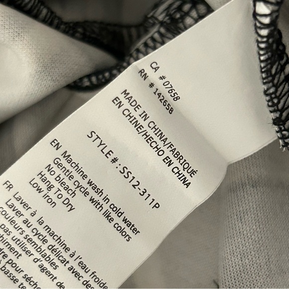 NWT Forever 21 Black and White Cargo Pants M - Picture 7 of 12